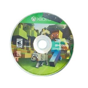 Microsoft Minecraft Xbox One Standard Edition Green Sandbox Adventure Game Disc